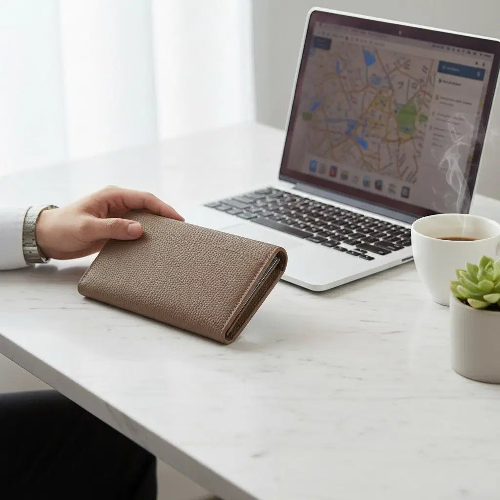 Travel Tech Organiser Brown Single